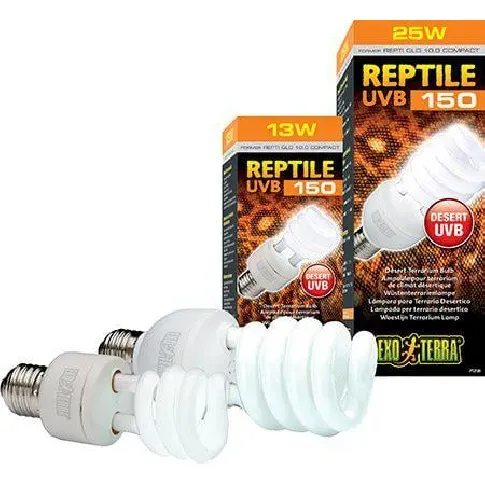 Bilde av best pris EXOTERRA - Reptile Uvb 150 Fluorescent lamp 25W E27 - (220.1881) - Kjæledyr og utstyr