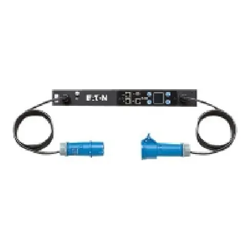 Bilde av best pris Eaton ePDU G3 In-Line Monitored - Strømovervåkingsenhet (kan monteres i rack) - AC 230 V - 7 kW - Ethernet, RS-232 - utgangskontakter: 1 - 0U - svart PC & Nettbrett - UPS - Tilbehør UPS
