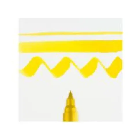 Bilde av best pris Ecoline Brush Pen Light Yellow 201 Hobby - Kunstartikler - Blekk