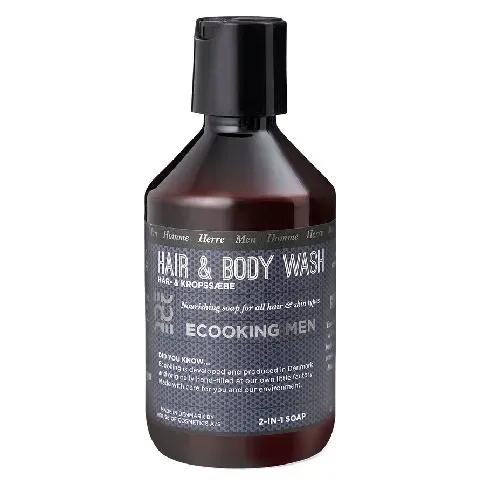 Bilde av best pris Ecooking Men Hair & Body Wash 250ml Mann - Hudpleie - Kropp - Dusj