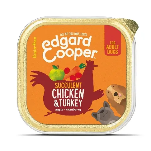 Bilde av best pris Edgard & Cooper Dog Chicken & Turkey (150 g) Hund - Hundemat - Våtfôr