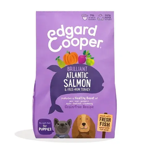 Bilde av best pris Edgard & Cooper Puppy Salmon & Turkey (7 kg) Valp - Valpefôr - Tørrfôr til valp