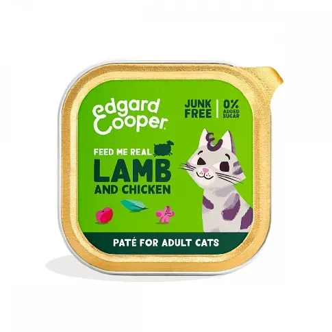 Bilde av best pris Edgard&Cooper Cat Lamb & Chicken 85 g Katt - Kattemat - Våtfôr