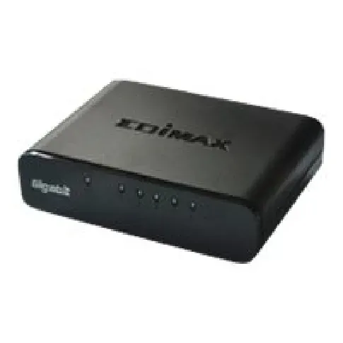 Bilde av best pris Edimax ES-5500G V3 - Switch - ikke-styrt - 5 x 10/100/1000 - stasjonær PC tilbehør - Nettverk - Switcher