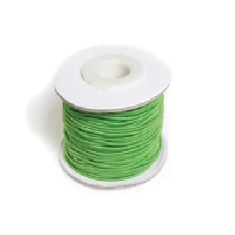 Bilde av best pris Elastiksnor 1,2mm x 25m grøn Papir & Emballasje - Emballasje - Garn & Elastisk