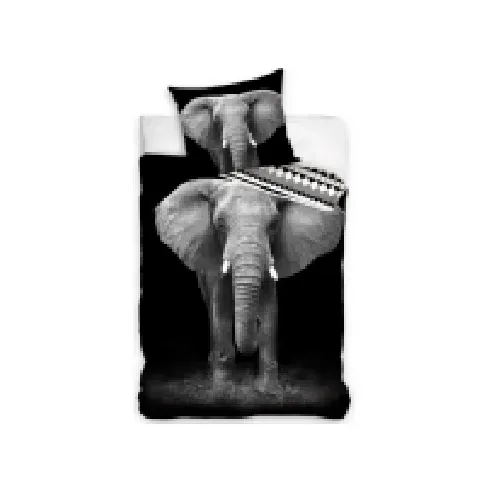 Bilde av best pris Elefant Sengetøj 140 x 200, 100 procent bomuld N - A
