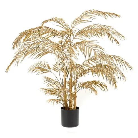 Bilde av best pris Emerald Kunstig Areca-palme 145 cm gull - Kunstig flora - Kunstig plante blomst