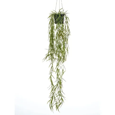 Bilde av best pris Emerald Kunstig Hoya hengende busk 80 cm i potte - Kunstig flora - Kunstig plante blomst