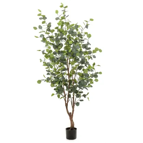 Bilde av best pris Emerald Kunstig eukalyptustre i potte 140 cm - Kunstig flora - Kunstig plante blomst