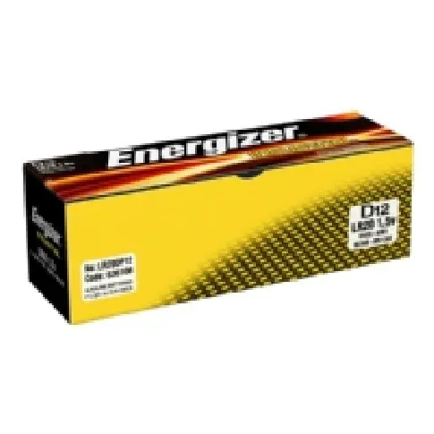 Bilde av best pris Energizer Industrial - Batteri 12 x D - Alkalisk PC tilbehør - Ladere og batterier - Diverse batterier