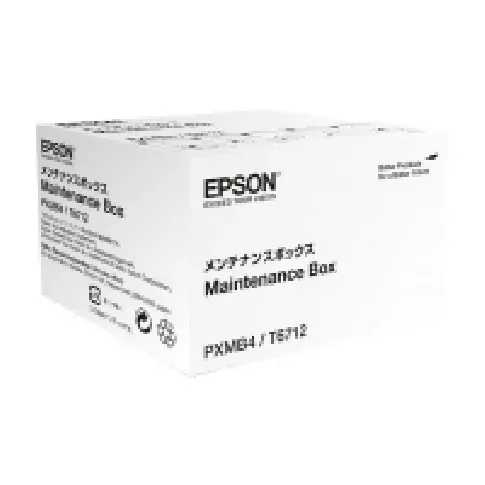 Bilde av best pris Epson Maintenance Box - Vedlikeholdssett - for WorkForce Pro WF-6090, 6590, 8010, 8090, 8090 D3TWC, 8510, 8590, R8590, R8590 D3TWFC Skrivere & Scannere - Tilbehør til skrivere