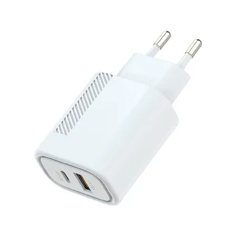 Bilde av best pris Essentials Fast Charger USB-C + A Lader - Kabler - Strømkabler