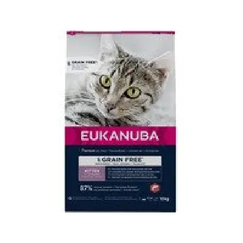 Bilde av best pris Eukanuba Cat Kitten Grainfree Salmon 10 kg Kjæledyr - Katt - Kattefôr