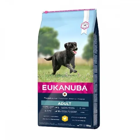 Bilde av best pris Eukanuba Dog Adult Large Breed (15 kg) Hund - Hundemat - Voksenfôr til hund