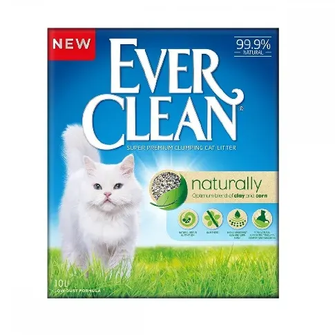 Bilde av best pris Ever Clean Naturally (10 l) Katt - Kattesand