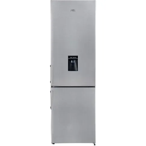 Bilde av best pris Everglades EVUD4048 kjøleskap/fryser med vanndispenser 198 + 71 liter, silver Kjøle - Fryseskap