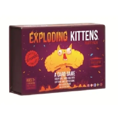 Bilde av best pris Exploding Kittens Party Pack Edition Leker - Spill - Selskapsspel