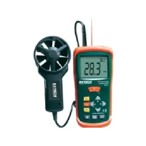 Bilde av best pris Extech AN200 Anemometer 0.4 til 30 m/s Strøm artikler - Verktøy til strøm - Måleutstyr til omgivelser