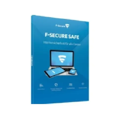 Bilde av best pris F-Secure SAFE - Abonnementslisens (1 år) - 5 enheter - Attach - ESD - Win, Mac, Android, iOS PC tilbehør - Programvare - Lisenser