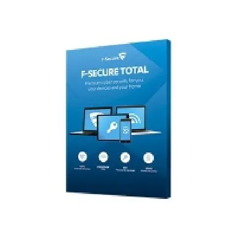Bilde av best pris F-Secure Total - Abonnementslisens (2 år) - 7 enheter - Win, Mac, Android, iOS PC tilbehør - Programvare - Lisenser