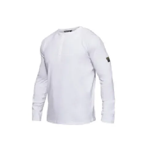 Bilde av best pris F.ENGEL Explore Grandad - Langærmet T-Shirt - Str. M - Model: 0930-565 - Farve: Hvid Klær og beskyttelse - Arbeidsklær - T-skjorter