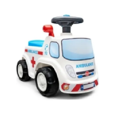 Bilde av best pris FALK Ambulance ride-on med opbevaringsrum, rat og horn (808-001) Rørlegger artikler - Verktøy til rørlegger - Diverse rørlegger