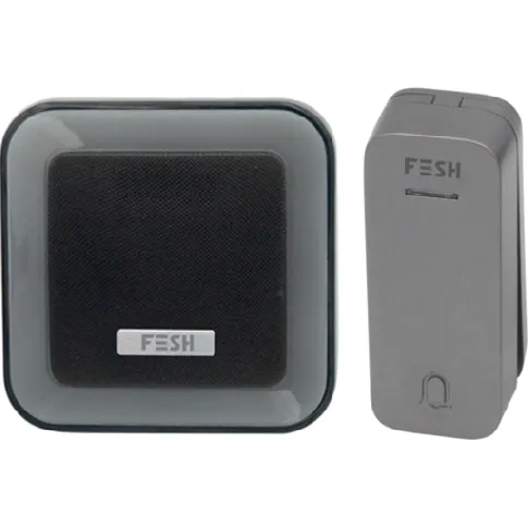 Bilde av best pris FESH SMART HOME ringeklokke, koksgrå Backuptype - El