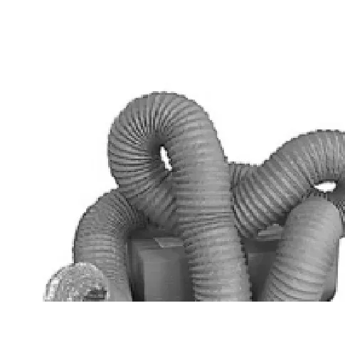 Bilde av best pris FLEX-100. Flexslange - PVC-belagt aluminiumsfolie på stålspiral L=5000 Ventilasjon & Klima - Baderomsventilator