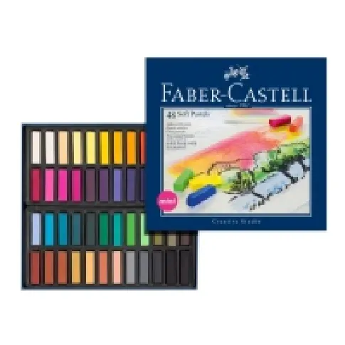 Bilde av best pris Faber-Castell Creative Studio Mini - Fargeblyant - myk pastell - assorterte farger (en pakke 48) Skole og hobby - Faste farger - Fargekritt til skolebruk