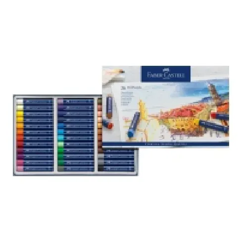Bilde av best pris Faber-Castell - Fargeblyant (en pakke 36) Skole og hobby - Faste farger - Fargekritt til skolebruk