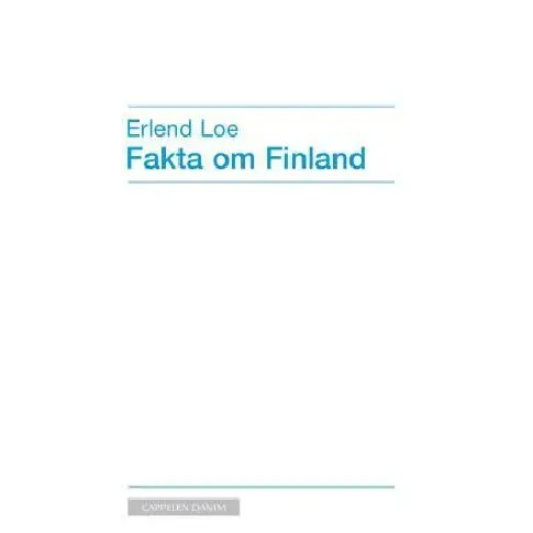 Bilde av best pris Fakta om Finland av Erlend Loe - Skjønnlitteratur