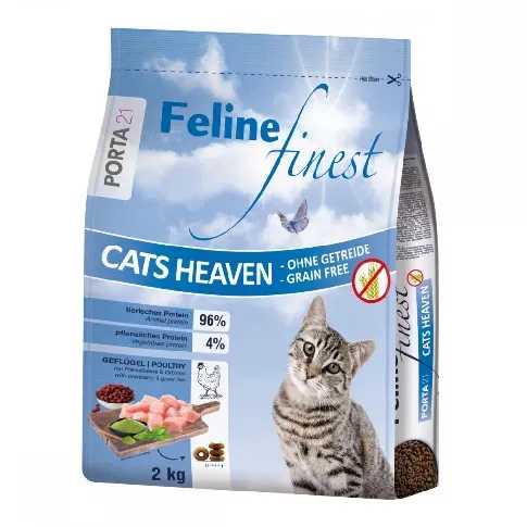 Bilde av best pris Feline Porta 21 Finest Cats Heaven 2 kg (2 kg) Katt - Kattemat - Tørrfôr
