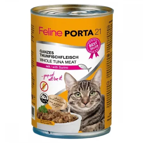 Bilde av best pris Feline Porta 21 Tunfisk og Krabbe (400 g) Katt - Kattemat - Våtfôr