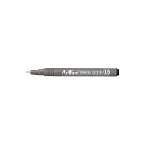 Bilde av best pris Fineliner Artline Drawing Pen EK235, 0,5 mm, sort Skriveredskaper - Diverse skriveredskaper