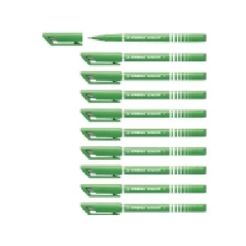 Bilde av best pris Fineliner Stabilo Sensor 189 grøn 0,3 mm - (10 stk.) Skriveredskaper - Fiberpenner & Finelinere - Fine linjer