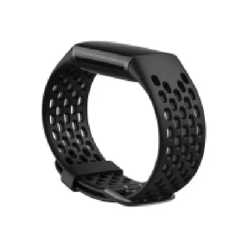 Bilde av best pris Fitbit - Bånd for aktivitetssporer - Liten størrelse - svart - for Fitbit Charge 5 Sport & Trening - Pulsklokker og Smartklokker - Pulsklokker