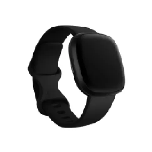 Bilde av best pris Fitbit Infinity Band - Klokkestropp for smart armbåndsur - Stor størrelse - svart - for Fitbit Sense, Versa 3 Helse - Pulsmåler - Tilbehør
