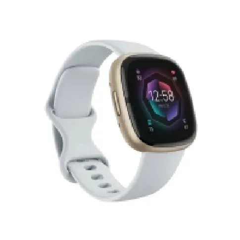 Bilde av best pris Fitbit Sense 2 - Bløt gullaluminium - smartklokke med bånd - blue mist - båndbredde: S - NFC, Bluetooth Sport & Trening - Pulsklokker og Smartklokker - Smartklokker