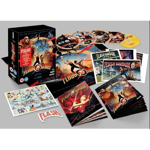 Bilde av best pris Flash Gordon (40th Anniversary) 4K UHD Collector's Edition (UK Import) - Filmer og TV-serier