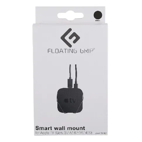 Bilde av best pris Floating Grip Apple TB Gen. 3 Wall Mount Black - Elektronikk