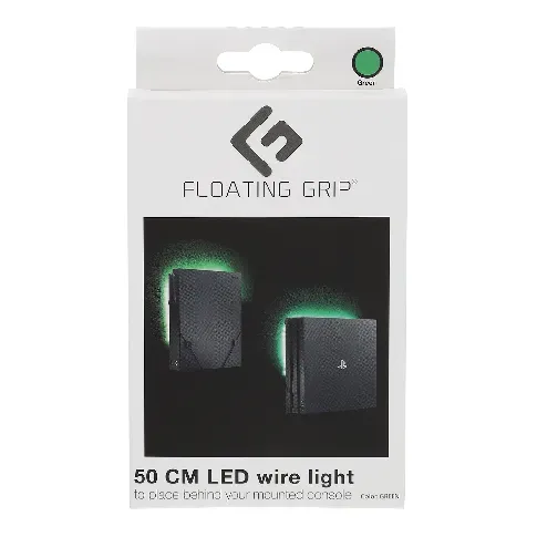 Bilde av best pris Floating Grip Led Wire Light with USB Green - Videospill og konsoller