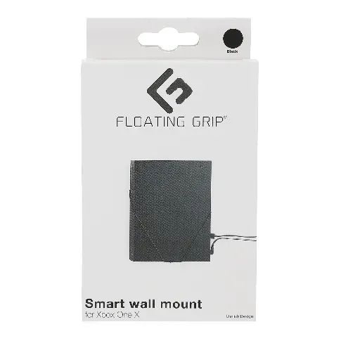Bilde av best pris Floating Grip Xbox One X Wall Mount (Black) - Videospill og konsoller