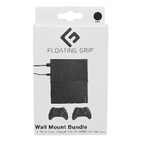Bilde av best pris Floating Grip Xbox One and Controller Wall Mounts - Bundle (Black) - Videospill og konsoller