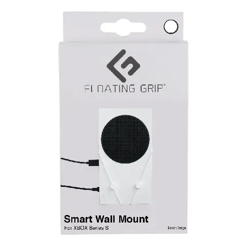 Bilde av best pris Floating Grip Xbox Serie S Wall Mount White - Videospill og konsoller