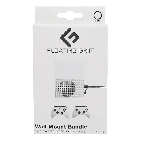 Bilde av best pris Floating Grips Xbox One S and Controller Wall Mounts - Bundle (White) - Videospill og konsoller