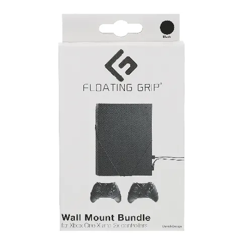 Bilde av best pris Floating Grips Xbox One X and Controller Wall Mounts - Bundle (Black) - Videospill og konsoller