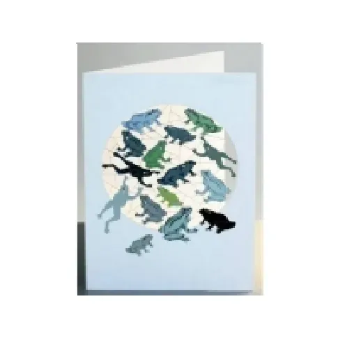 Bilde av best pris Forever Cards PM854 utstanset kort + froskekonvolutt Barn & Bolig - Dekorasjon - Gaveartikler