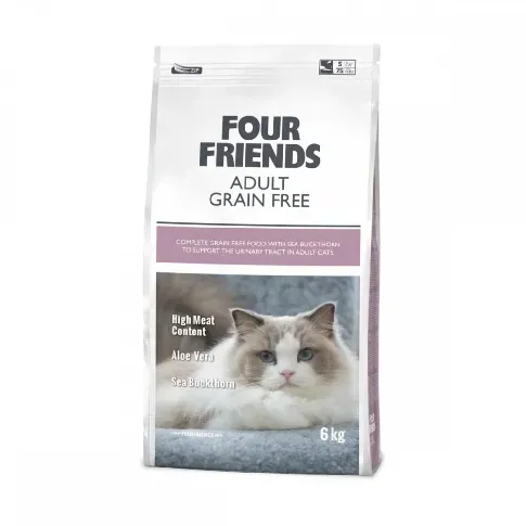 Bilde av best pris FourFriends Cat Adult Grain Free (6 kg) Katt - Kattemat - Tørrfôr