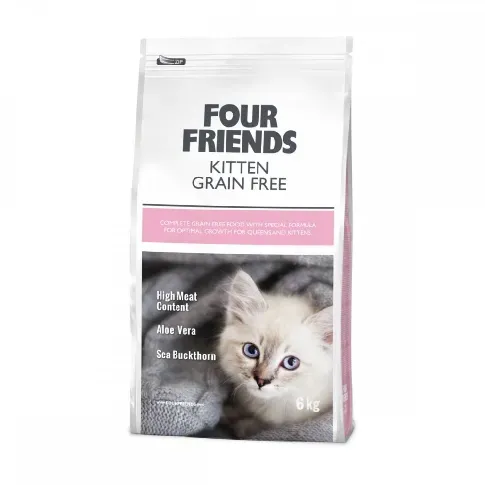 Bilde av best pris FourFriends Cat Kitten Grain Free (6 kg) Kattunge - Kattungemat - Tørrfôr til kattunge