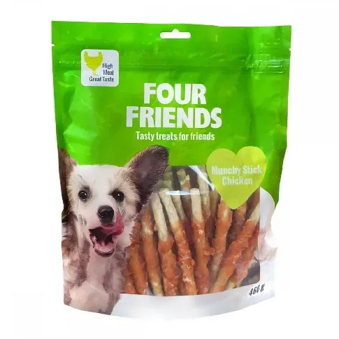 Bilde av best pris FourFriends Dog Munchy Stick Chicken 40-pakke Hund - Hundegodteri - Tyggepinner